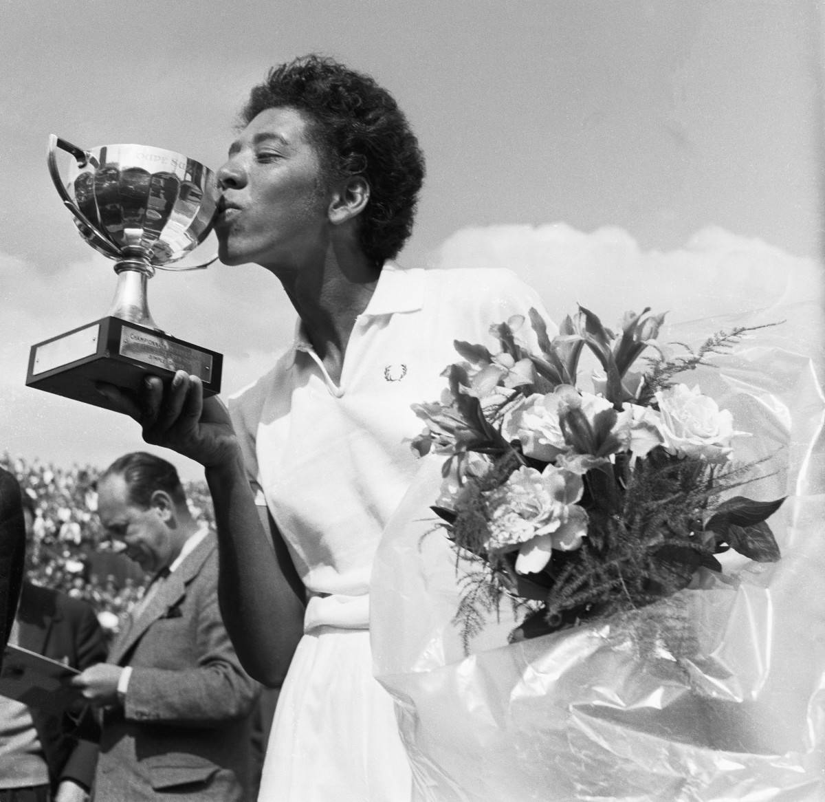 Althea Gibson Winning Game Wallpaper