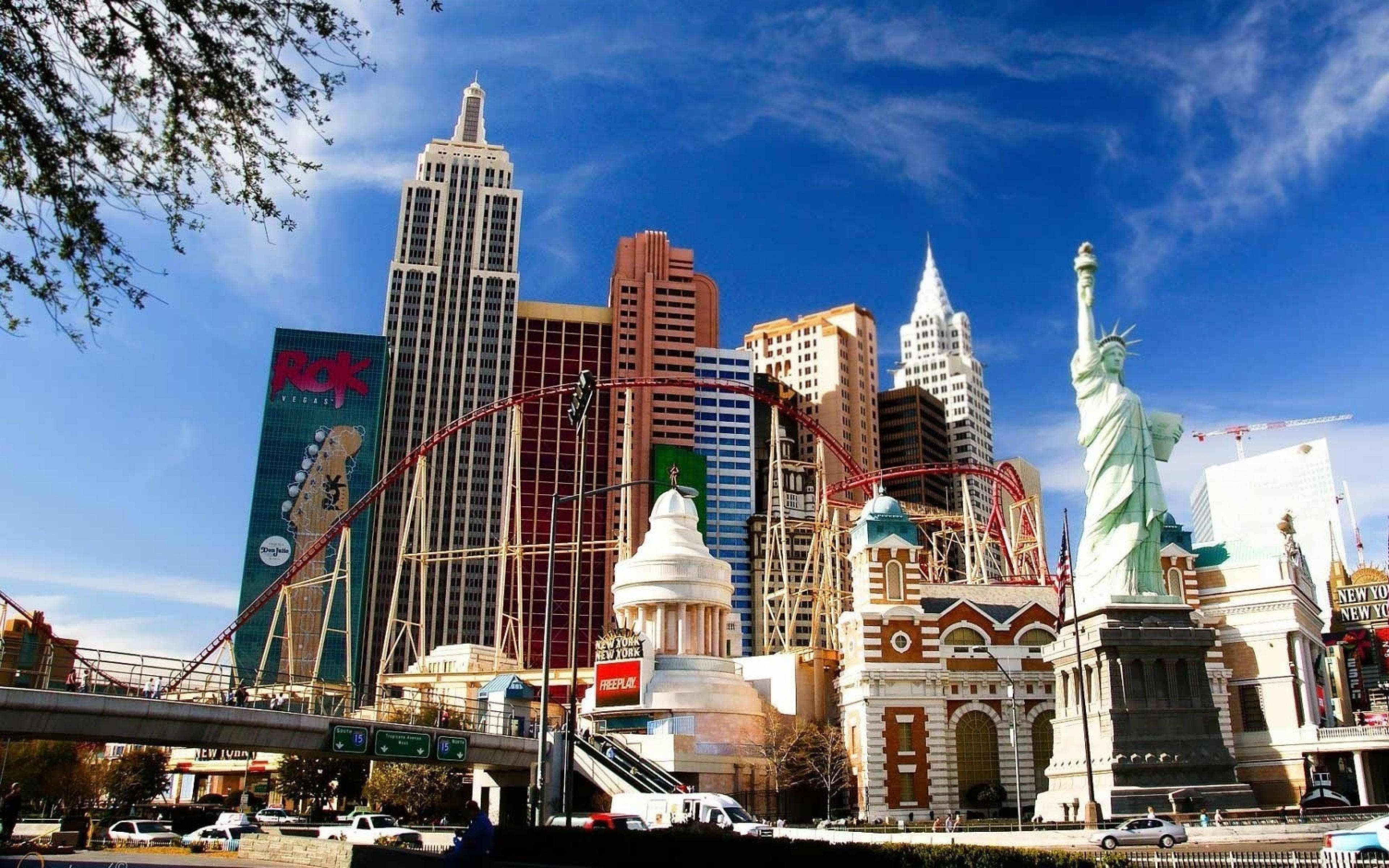 American City At Las Vegas Wallpaper