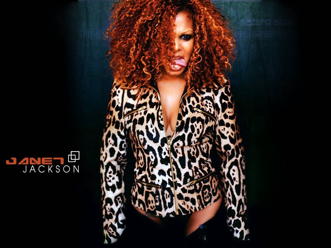 American Singer-songwriter Janet Jackson In The Velvet Rope Wallpaper