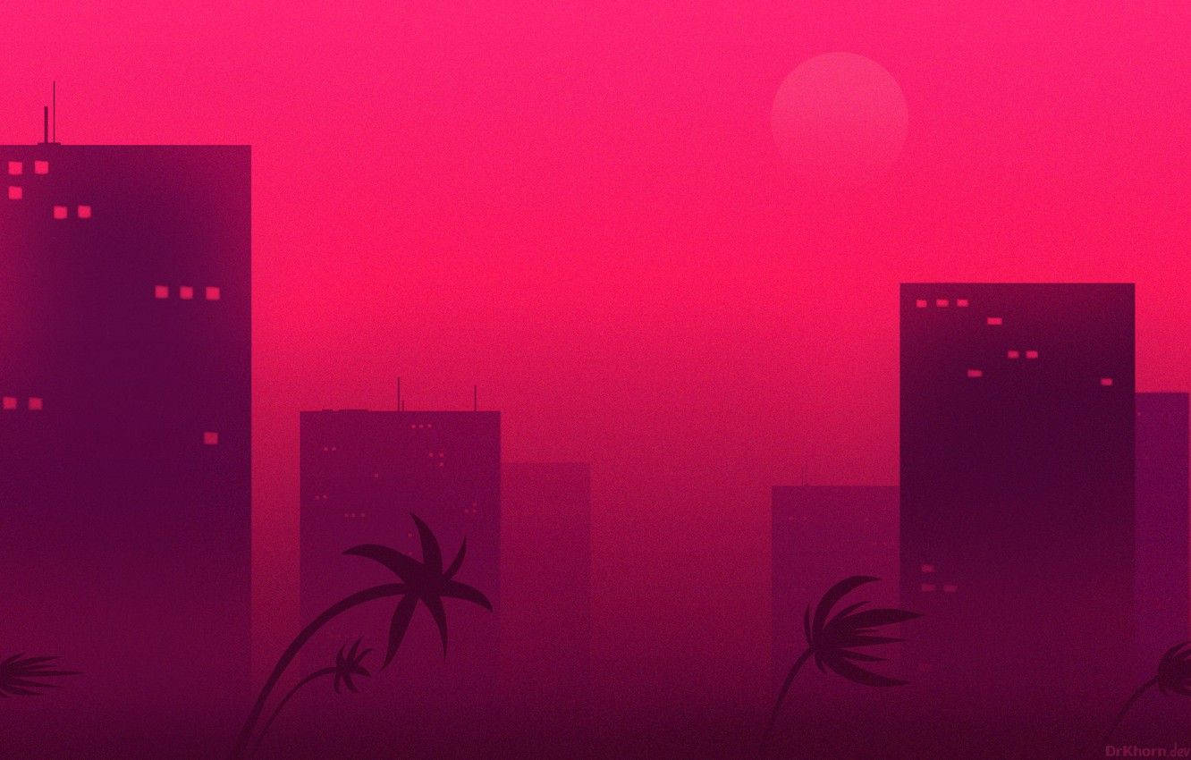 An Urban Oasis In The Heart Of Hotline Miami Wallpaper