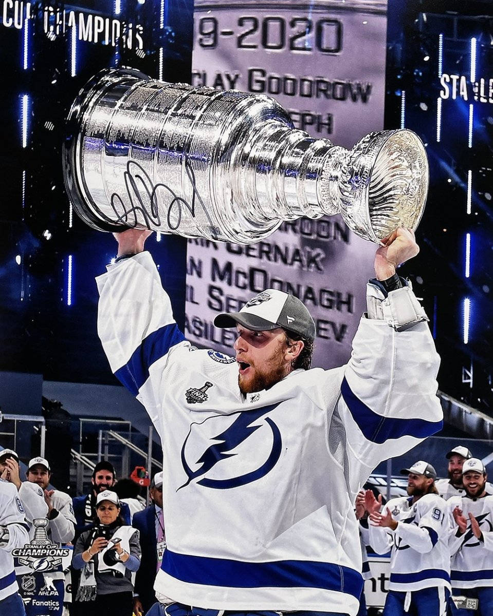 Andrei Vasilevskiy Champion Trophy Wallpaper