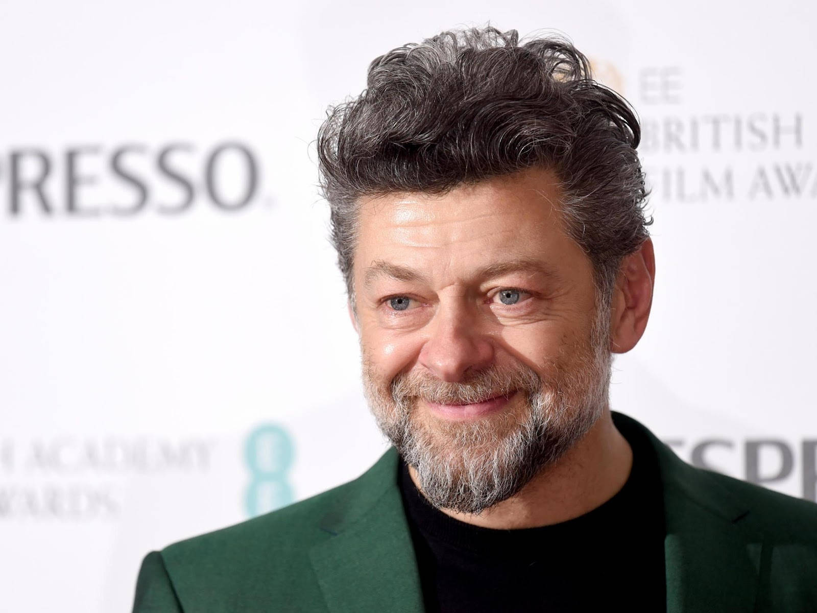 Andy Serkis Smiles Wallpaper