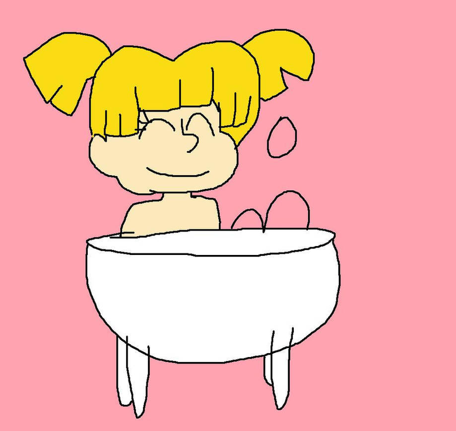 Angelica Pickles Pink Cartoon Wallpaper