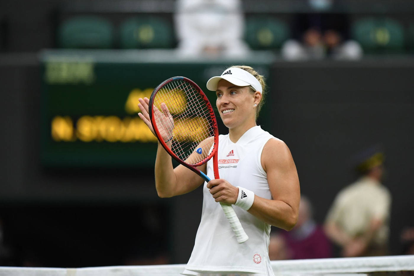 Angelique Kerber Game Face Wallpaper