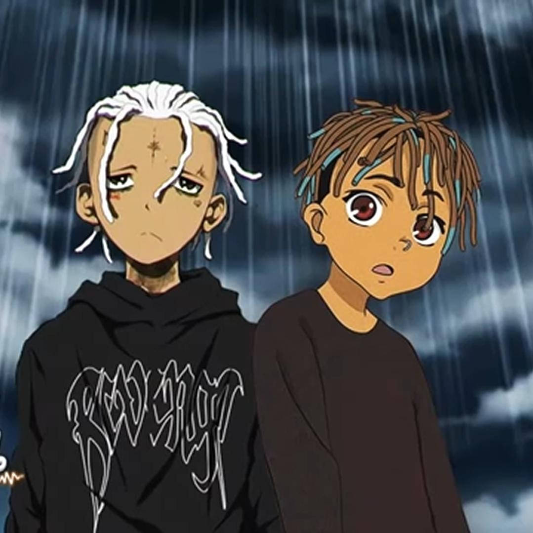 Animated Juice Wrld With Xxxtentacion Wallpaper