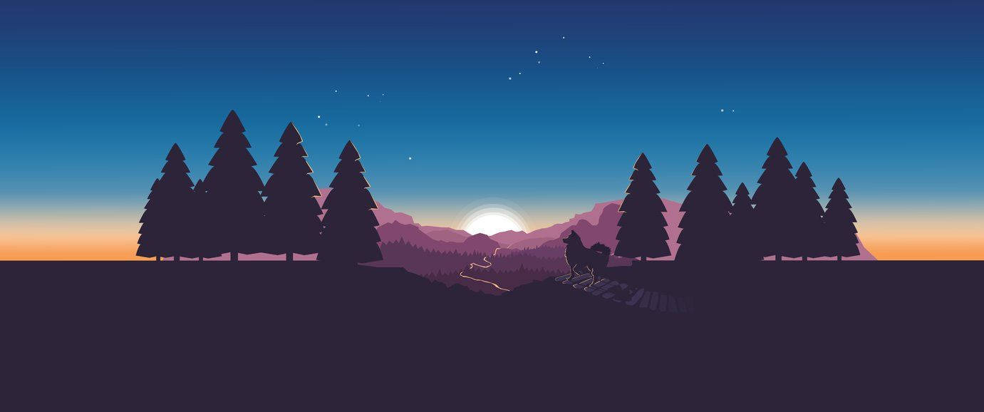 Animated Sunset Vector Deviantart Wallpaper