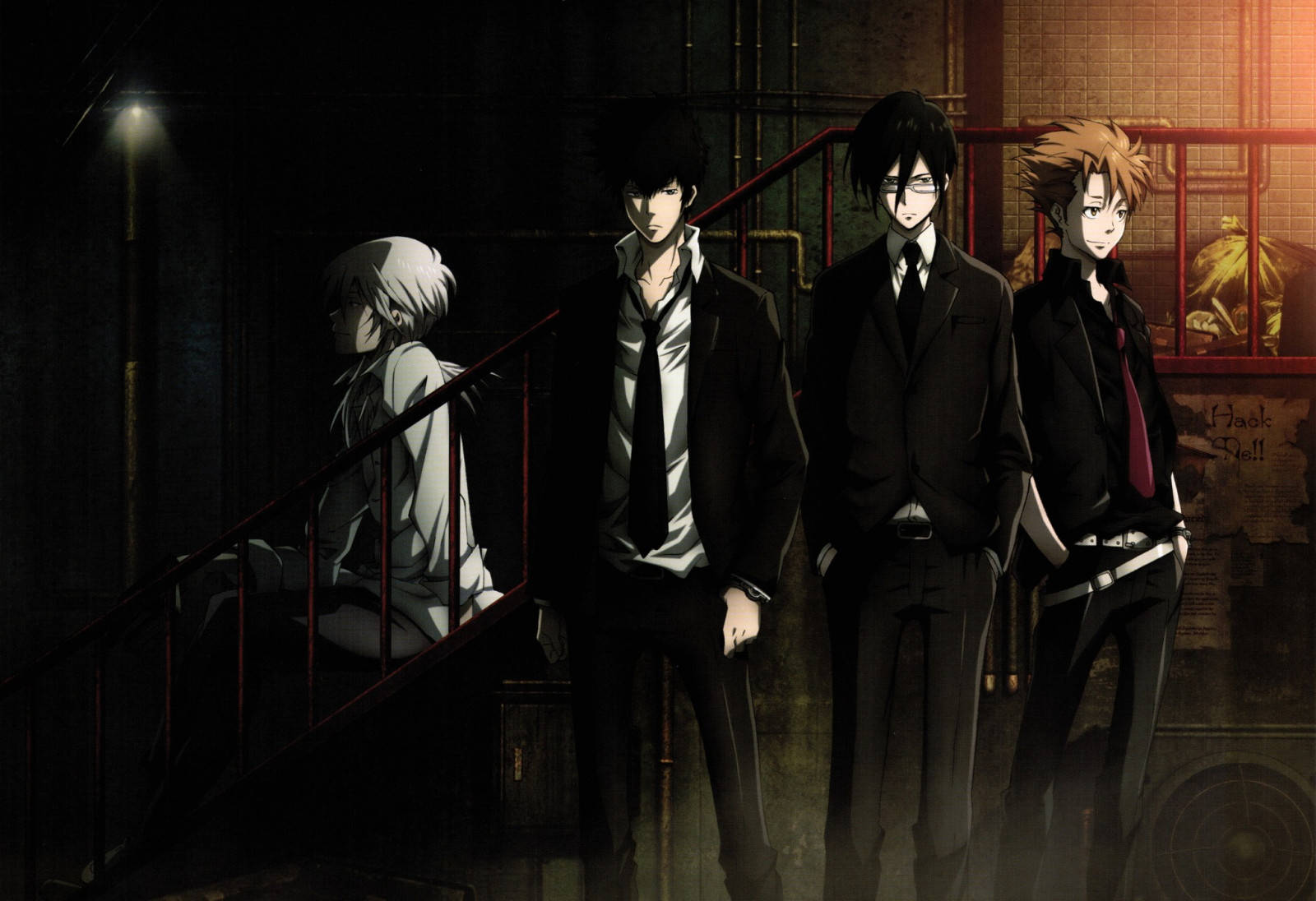 Anime Boy Dark Psycho Pass Wallpaper