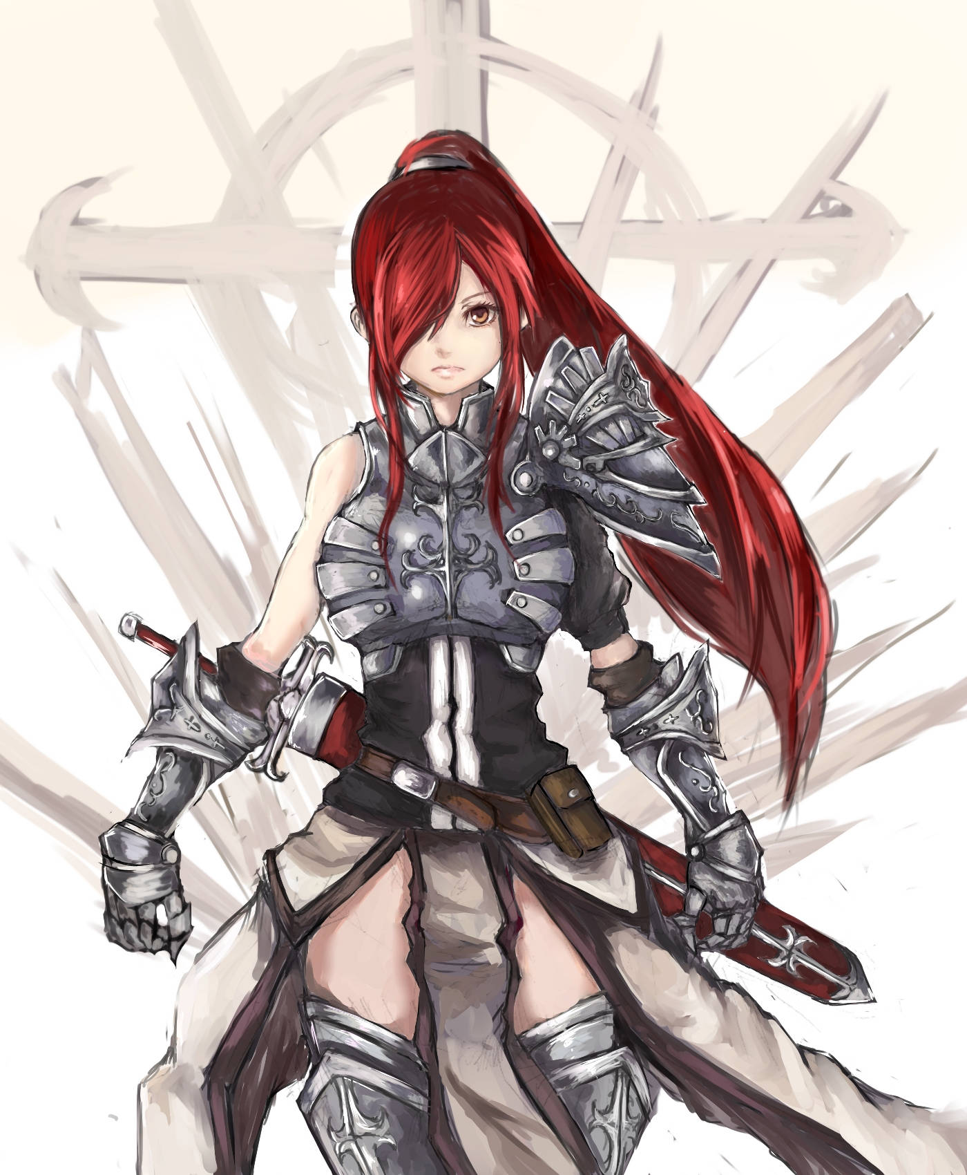 Anime Profile Picture Erza Scarlet Wallpaper