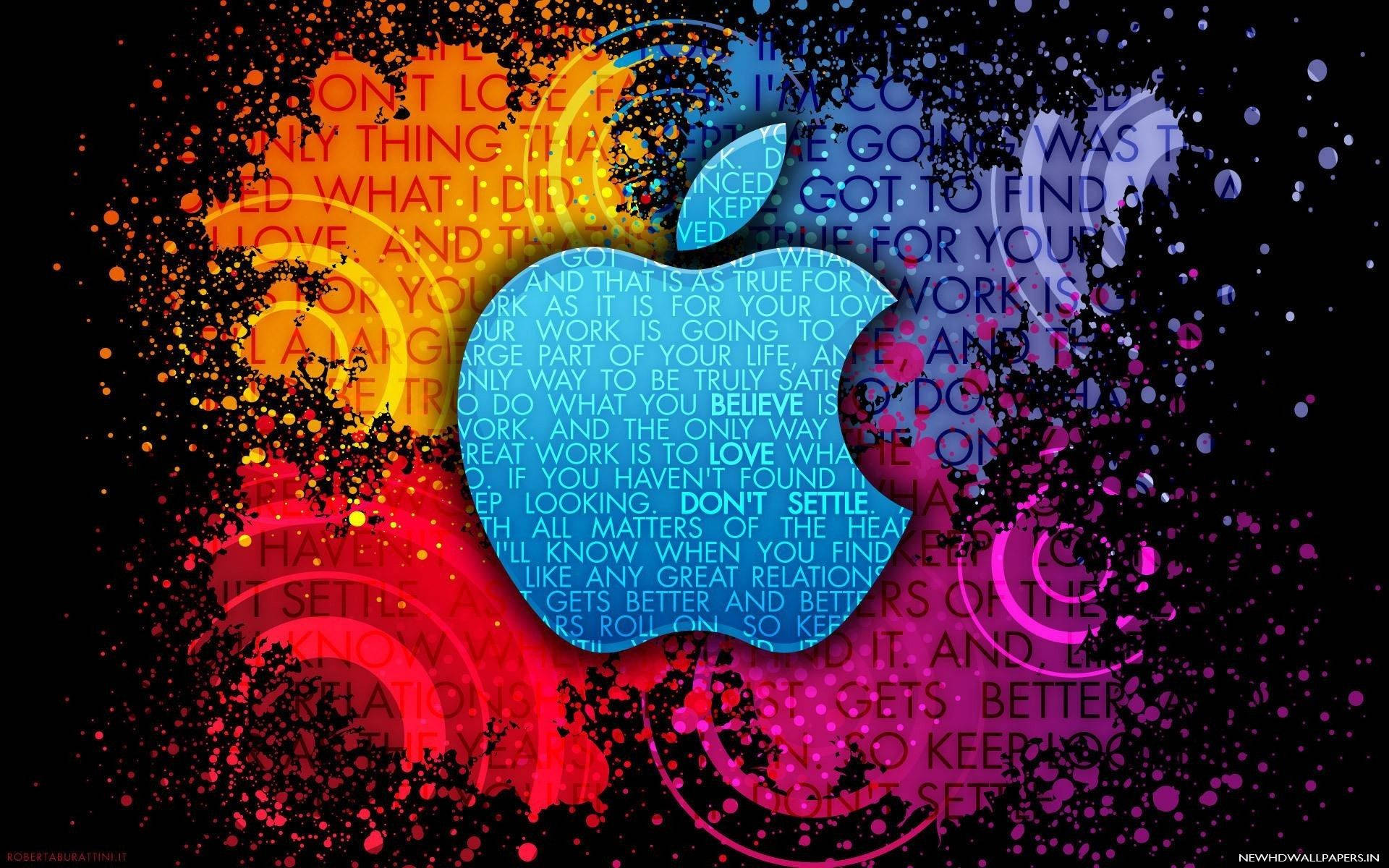 Apple Logo In Hd Quality Wallpaper