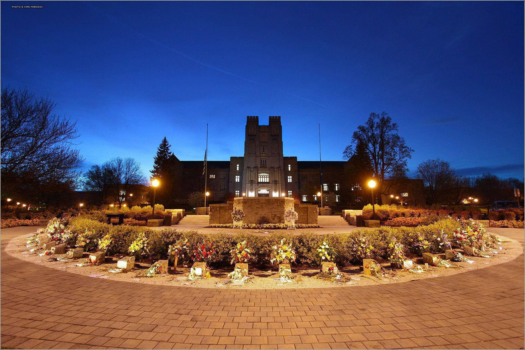 April 16 Memorial Monument Virginia Tech Wallpaper