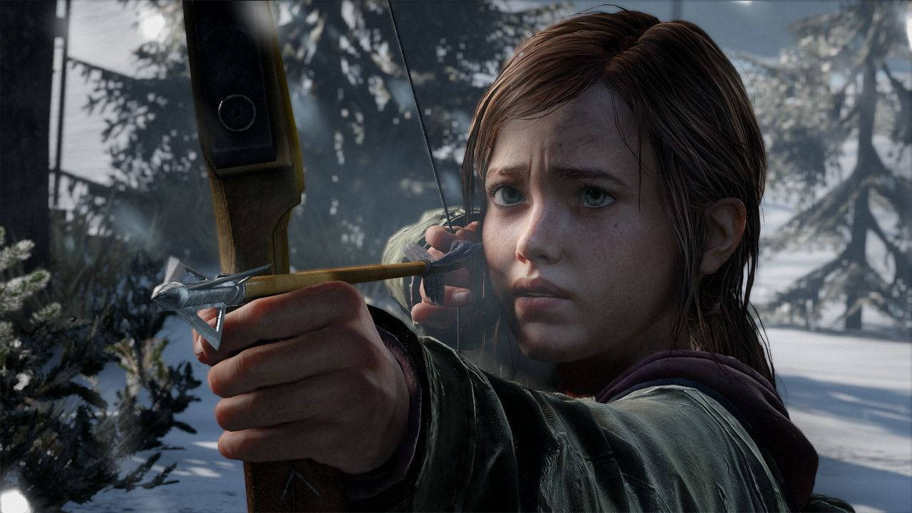 Archer Ellie In The Last Of Us Wallpaper