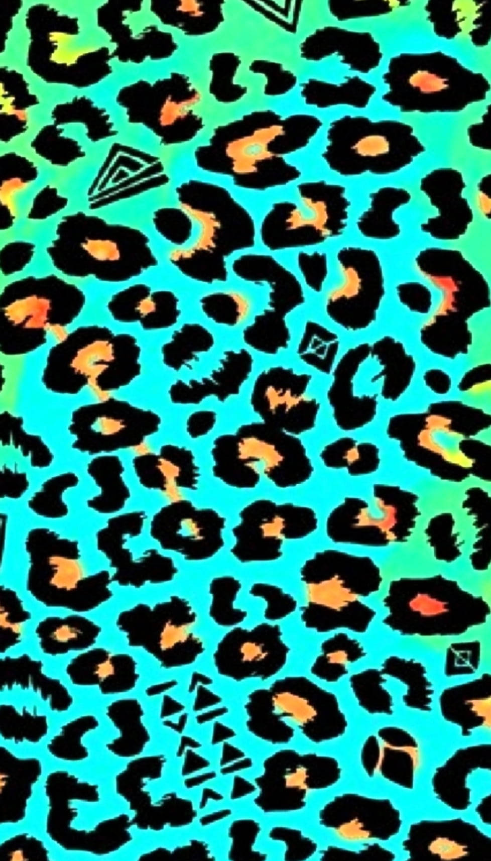 Arrows On A Cute Leopard Print Wallpaper