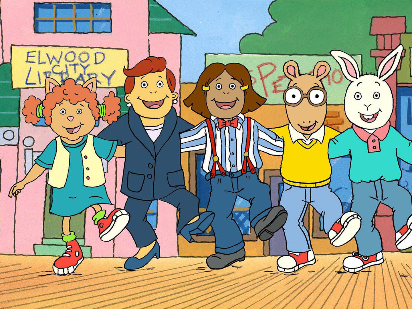 Arthur Read With Friends Wallpaper