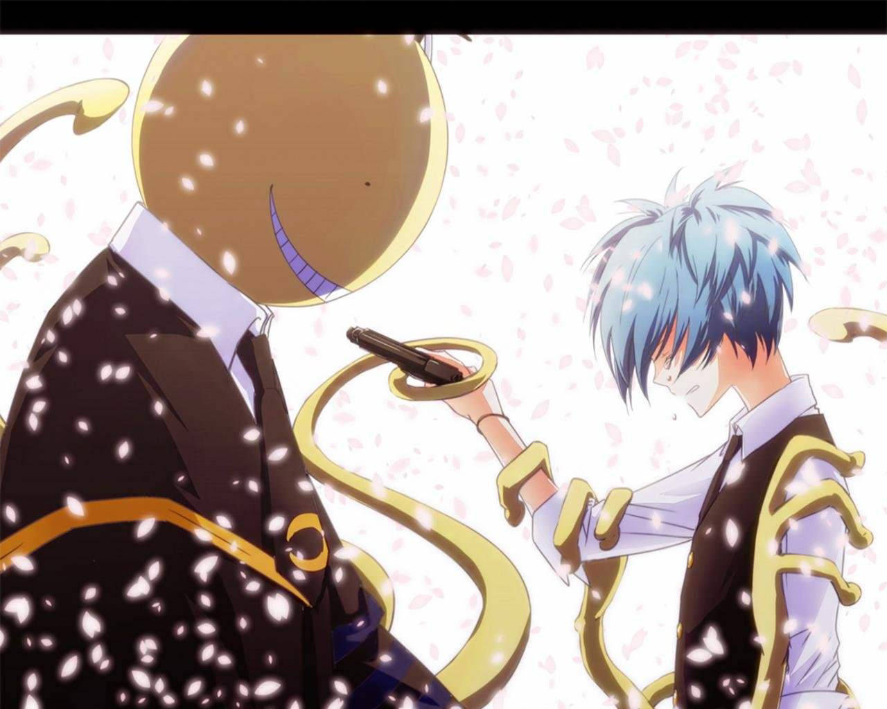 Assassination Classroom Korosensei And Nagisa Wallpaper