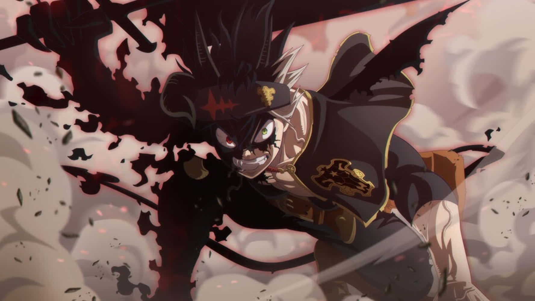 Asta Black Clover 4k Demon Devil Liebe Fusion Wallpaper