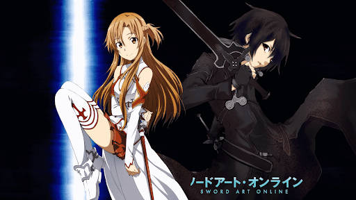 Asuna Yuuki And Kirito Wallpaper