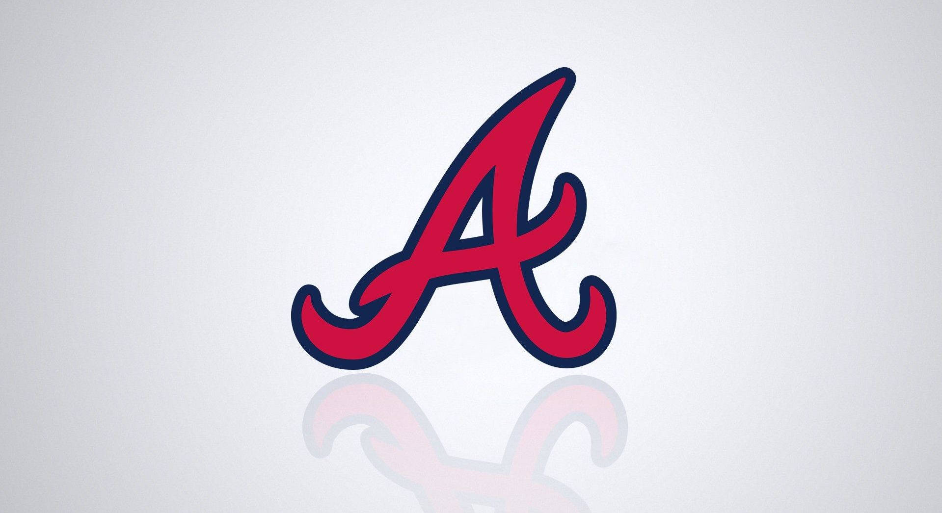 Atlanta Braves White Wallpaper