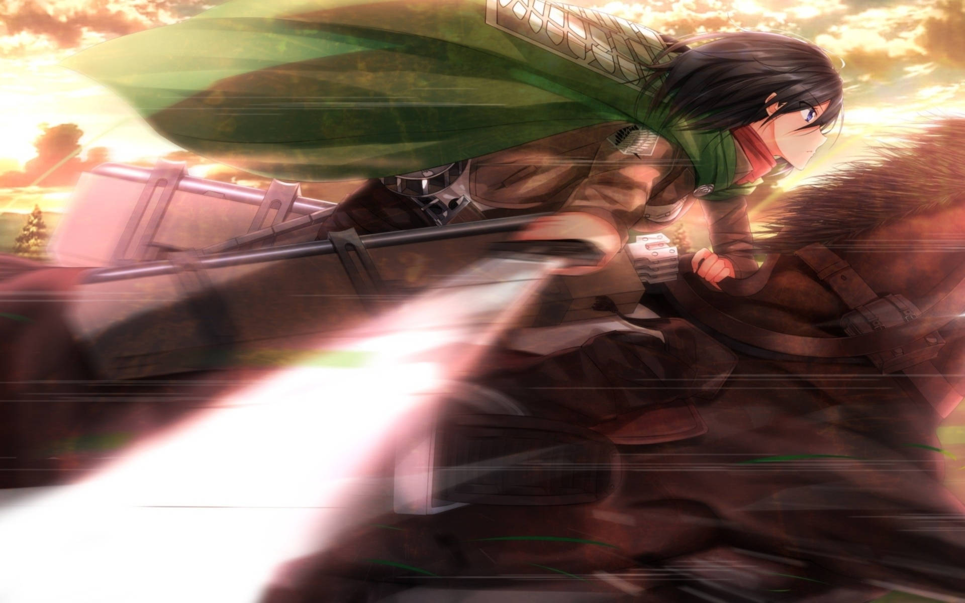 Attack On Titan Pc High Speed Wallpaper