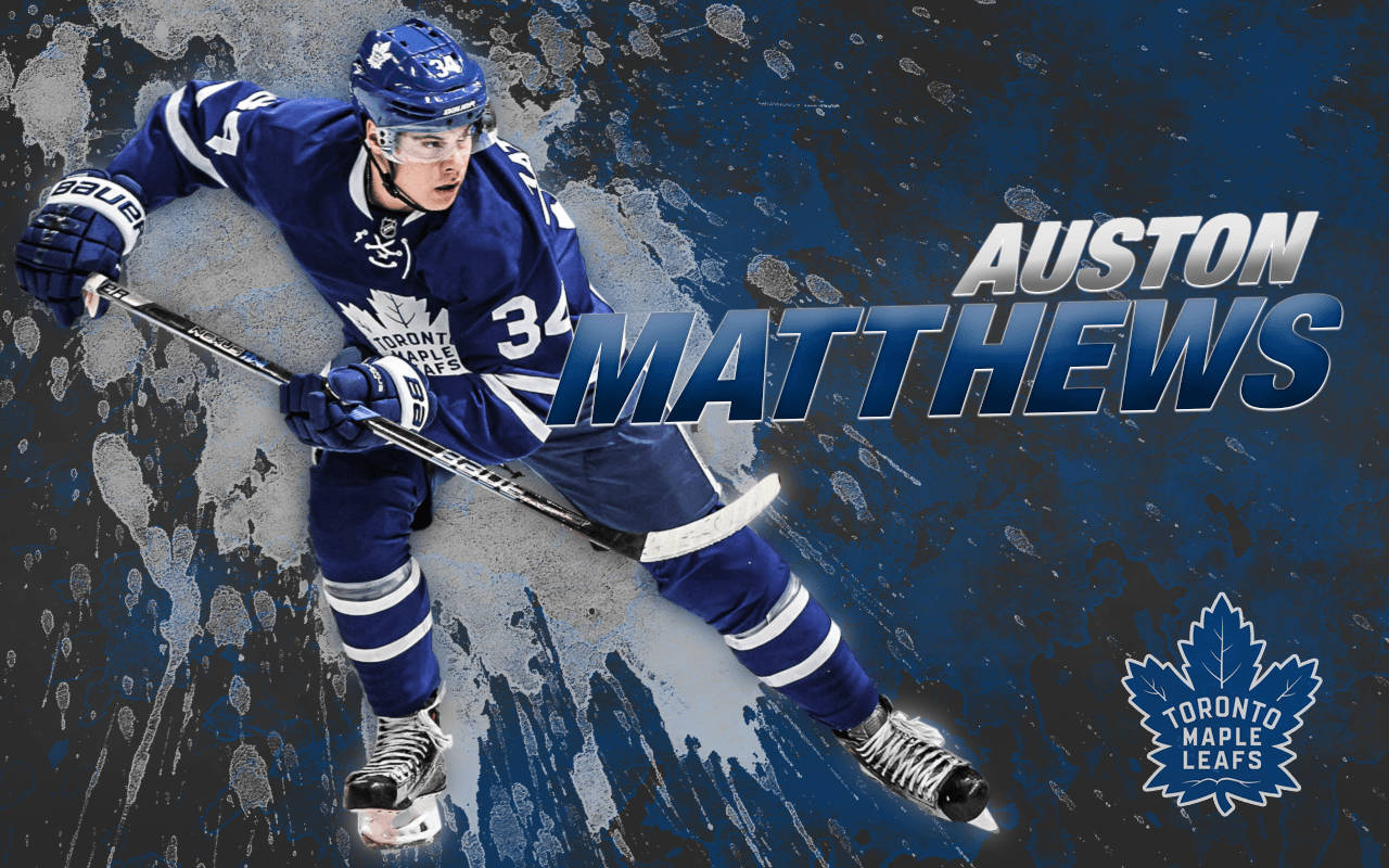 Auston Matthews Art Wallpaper