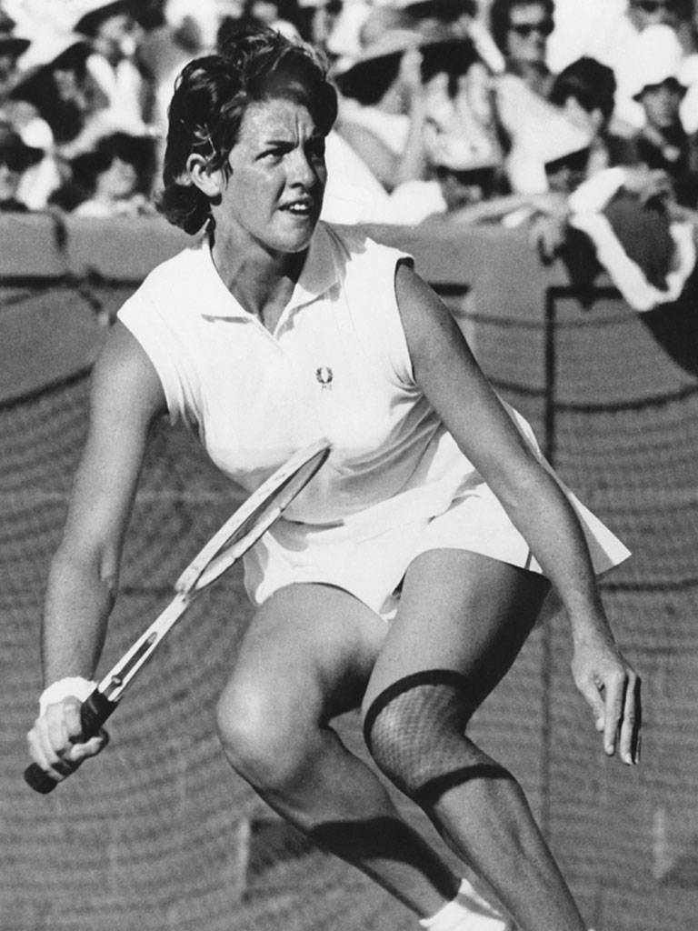 Australian Margaret Court Black And White Wallpaper