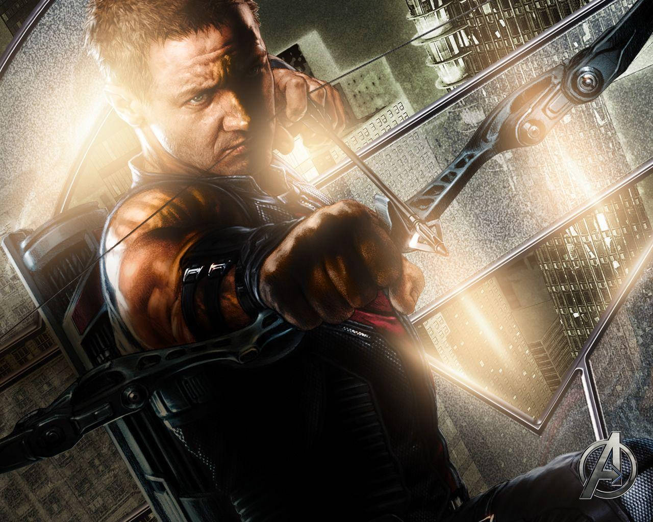 Avengers Superhero Hawkeye Wallpaper