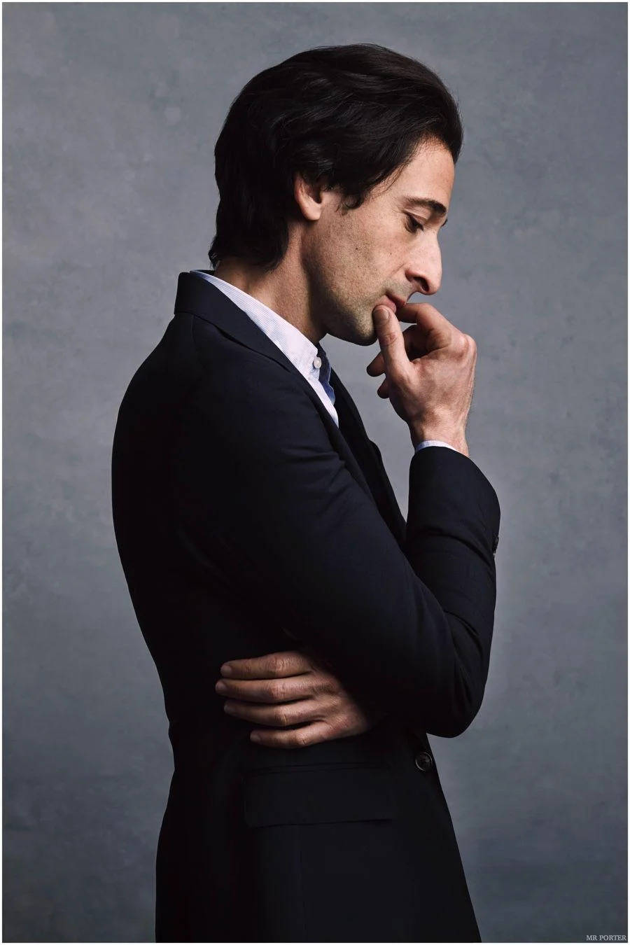 Award-winning Actor Adrien Brody In A Sophisticated Pose. Wallpaper