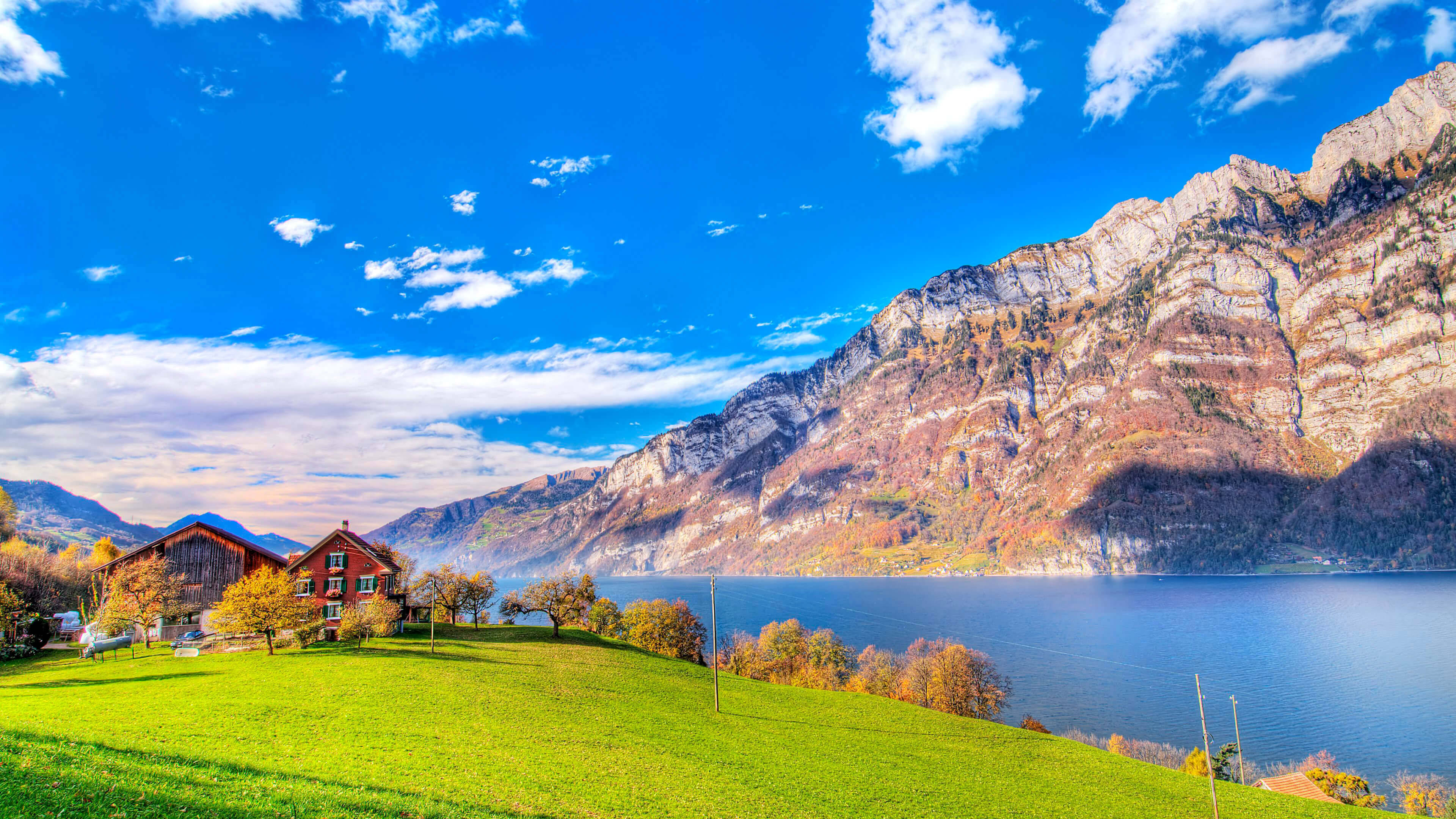 Awesome Hd Switzerland Lake Wallpaper