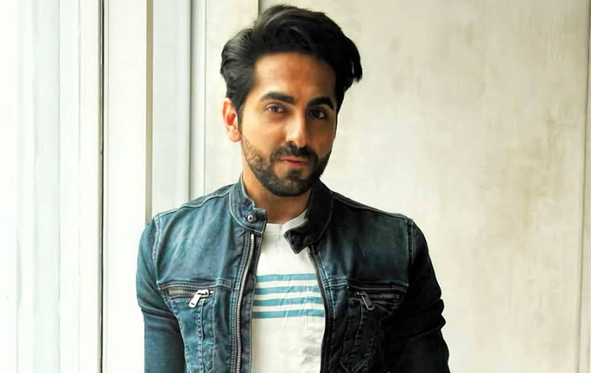 Ayushmann Khurrana In Denim Jacket Wallpaper