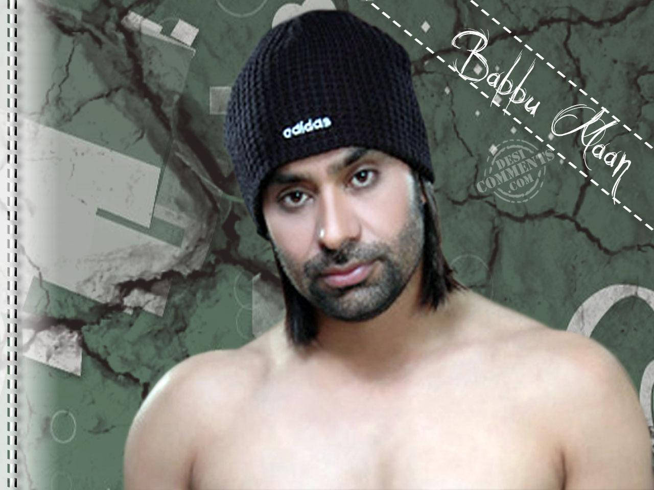 Babbu Maan Topless With A Beanie Wallpaper