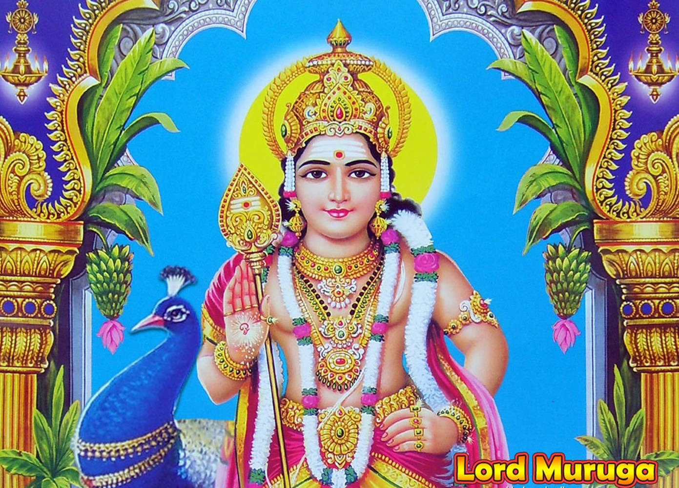 Baby Murugan Son Of Lord Shiva Wallpaper