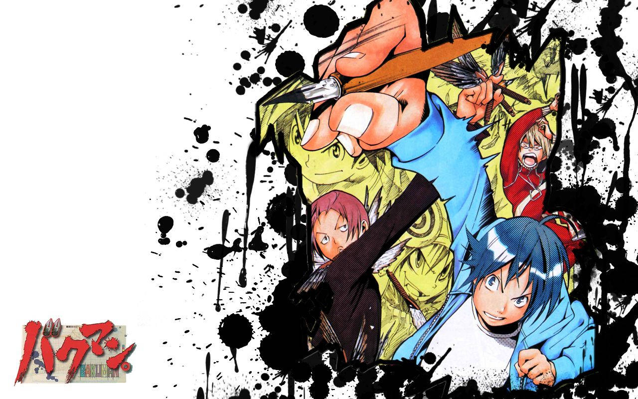 Bakuman Messy Art Wallpaper