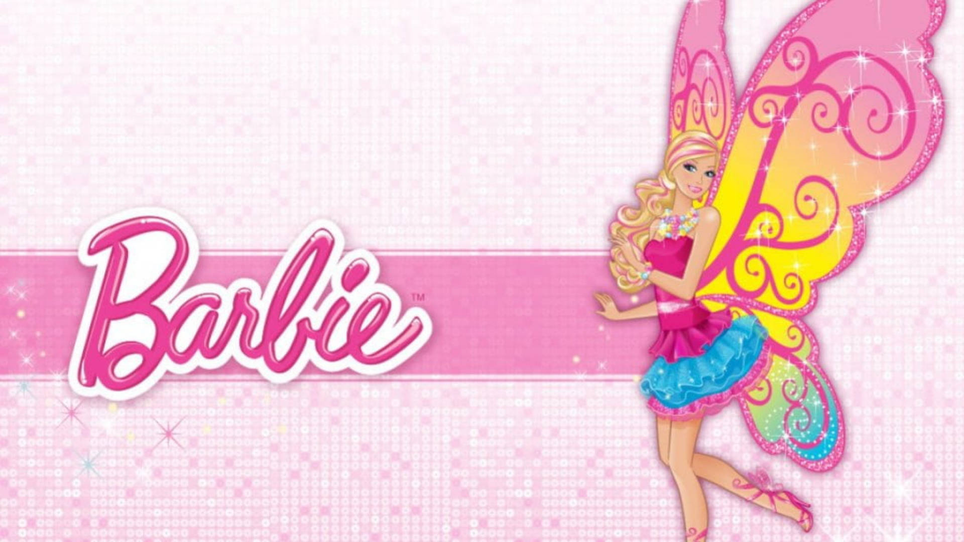 Barbie Pink Fairy Wallpaper