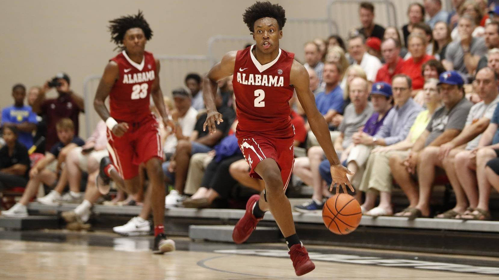 Basketball League Collin Sexton Alabama Game Wallpaper