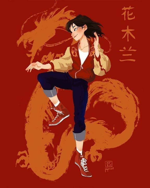 Be Heroic Like Mulan Wallpaper