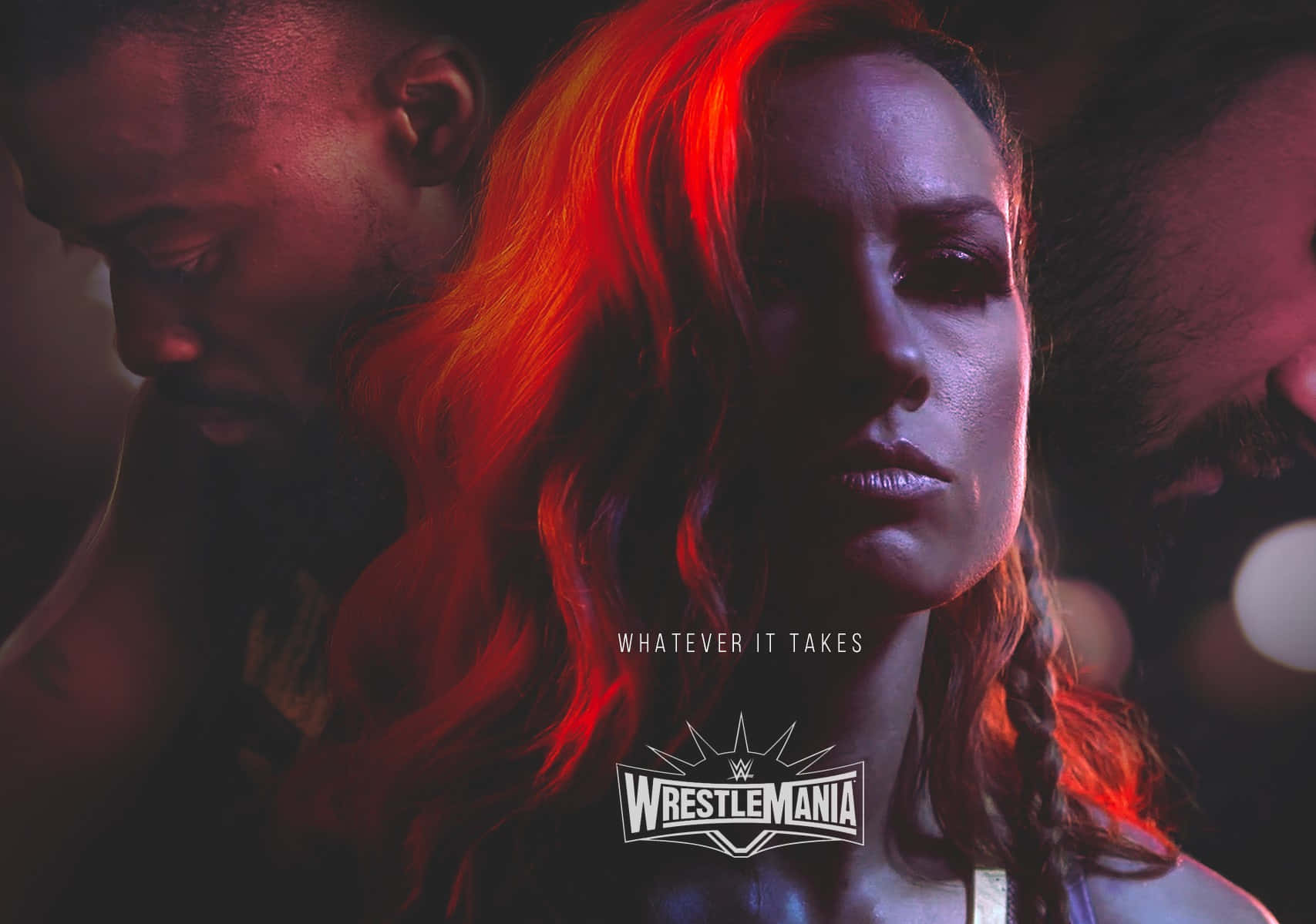 Becky Lynch Wwe Wrestlemania Poster Wallpaper