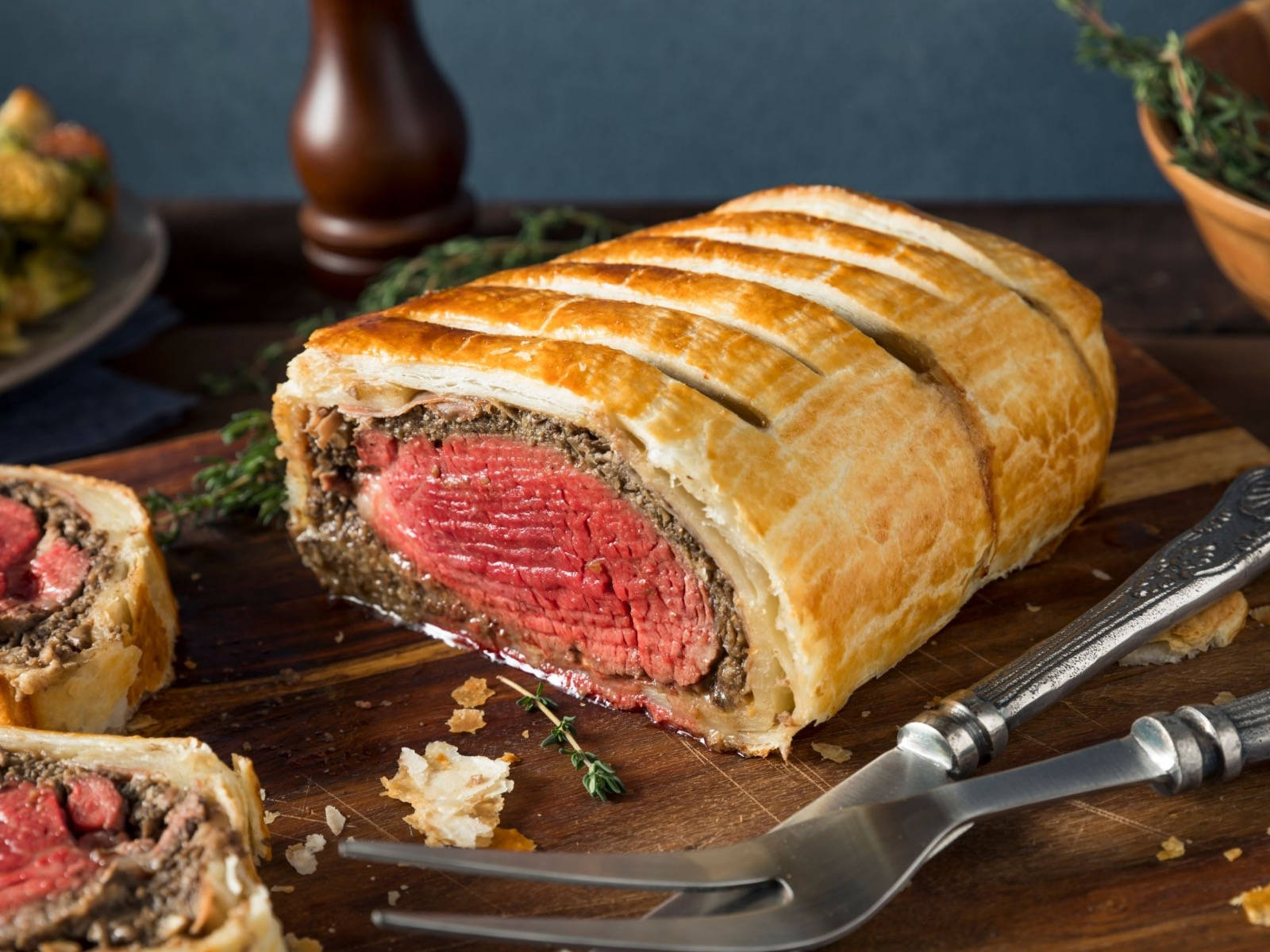 Beef Wellington Slab Thick Wallpaper