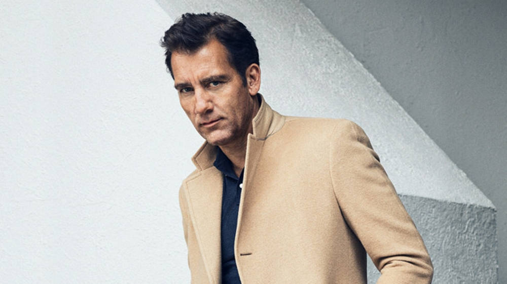 Beige Clive Owen Wallpaper