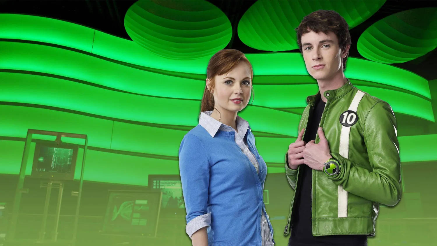 Ben 10 Omnitrix Alien Swarm Actors Wallpaper