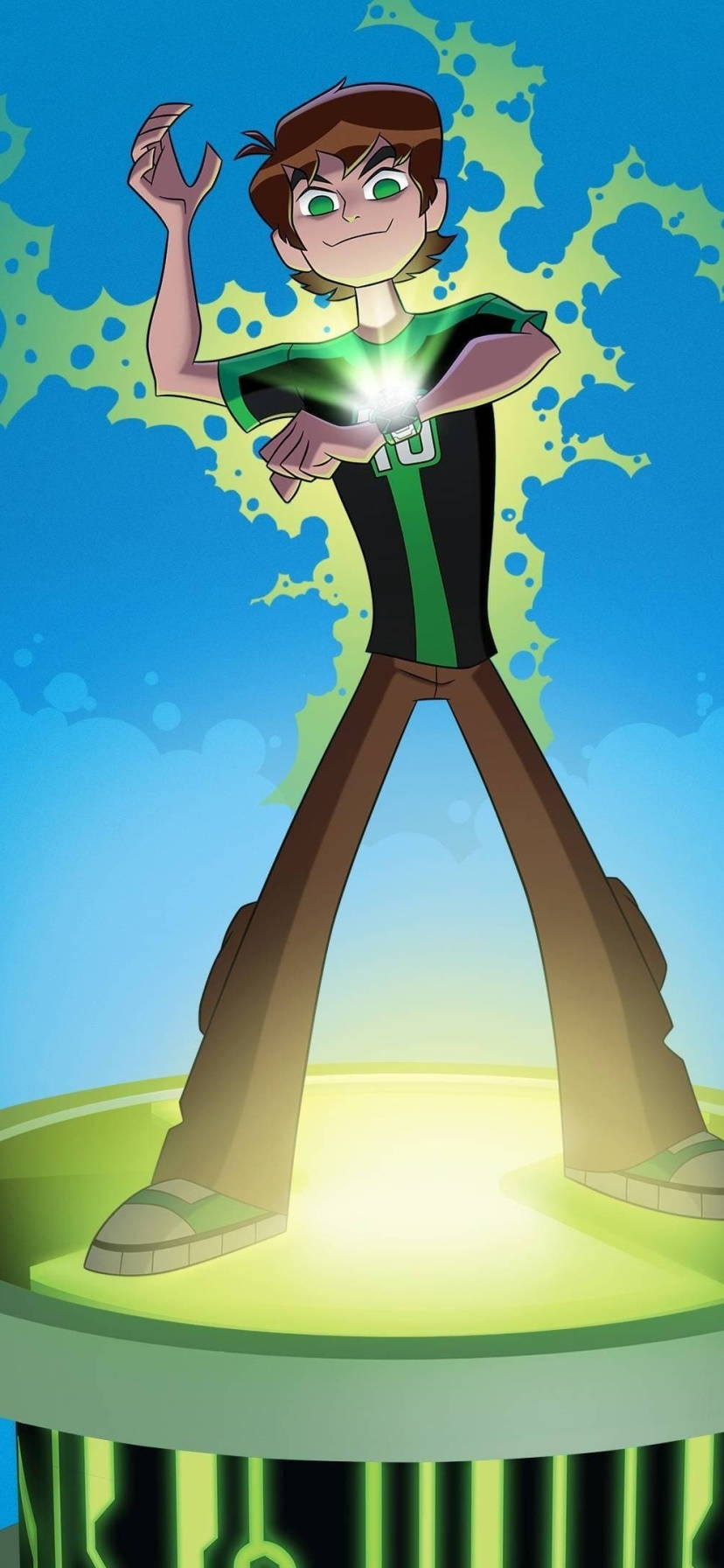 Ben 10 Omnitrix Green Stage Wallpaper