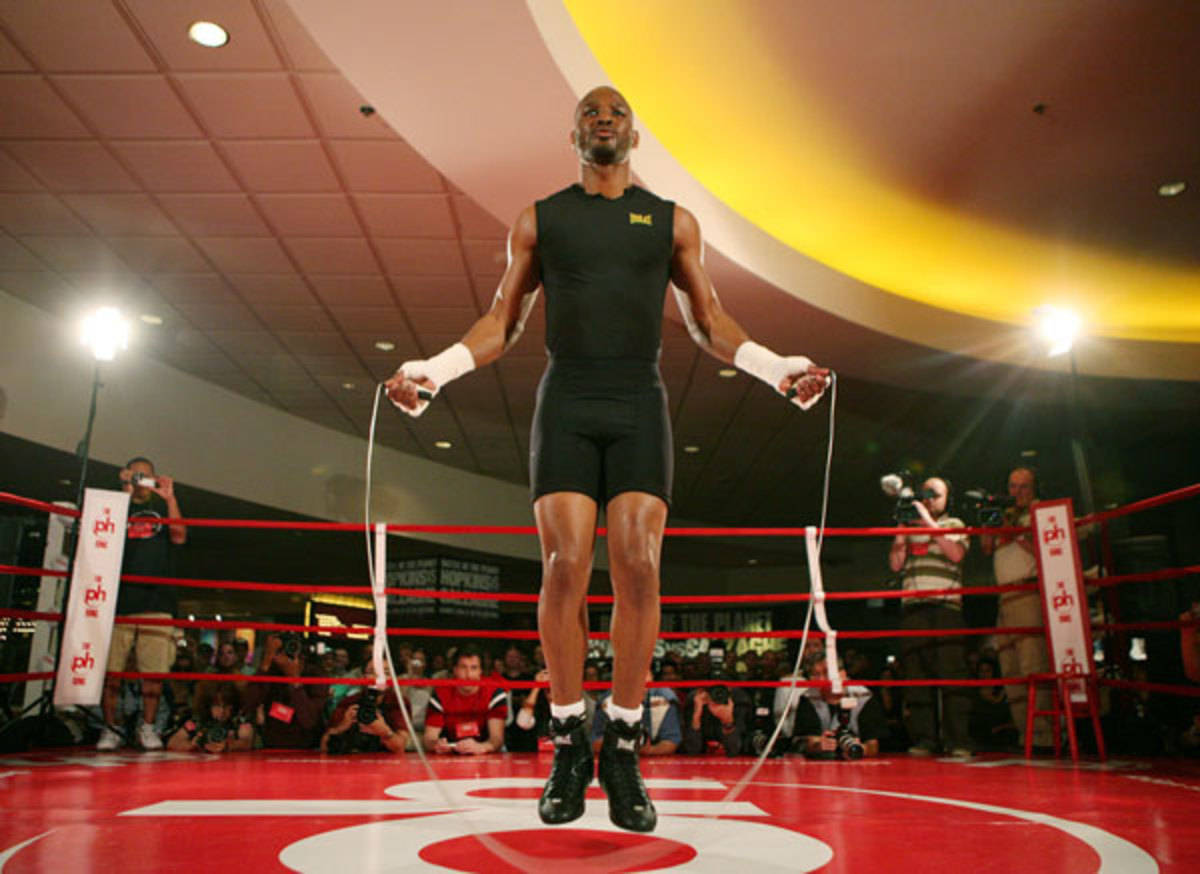 Bernard Hopkins Playing Skipping Rope Wallpaper