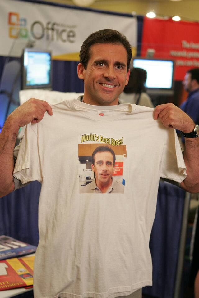 Best Boss Shirt The Office Iphone Wallpaper