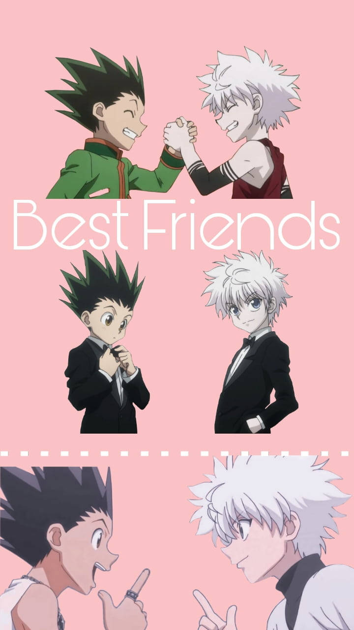 Best Friends Gon And Killua Wallpaper