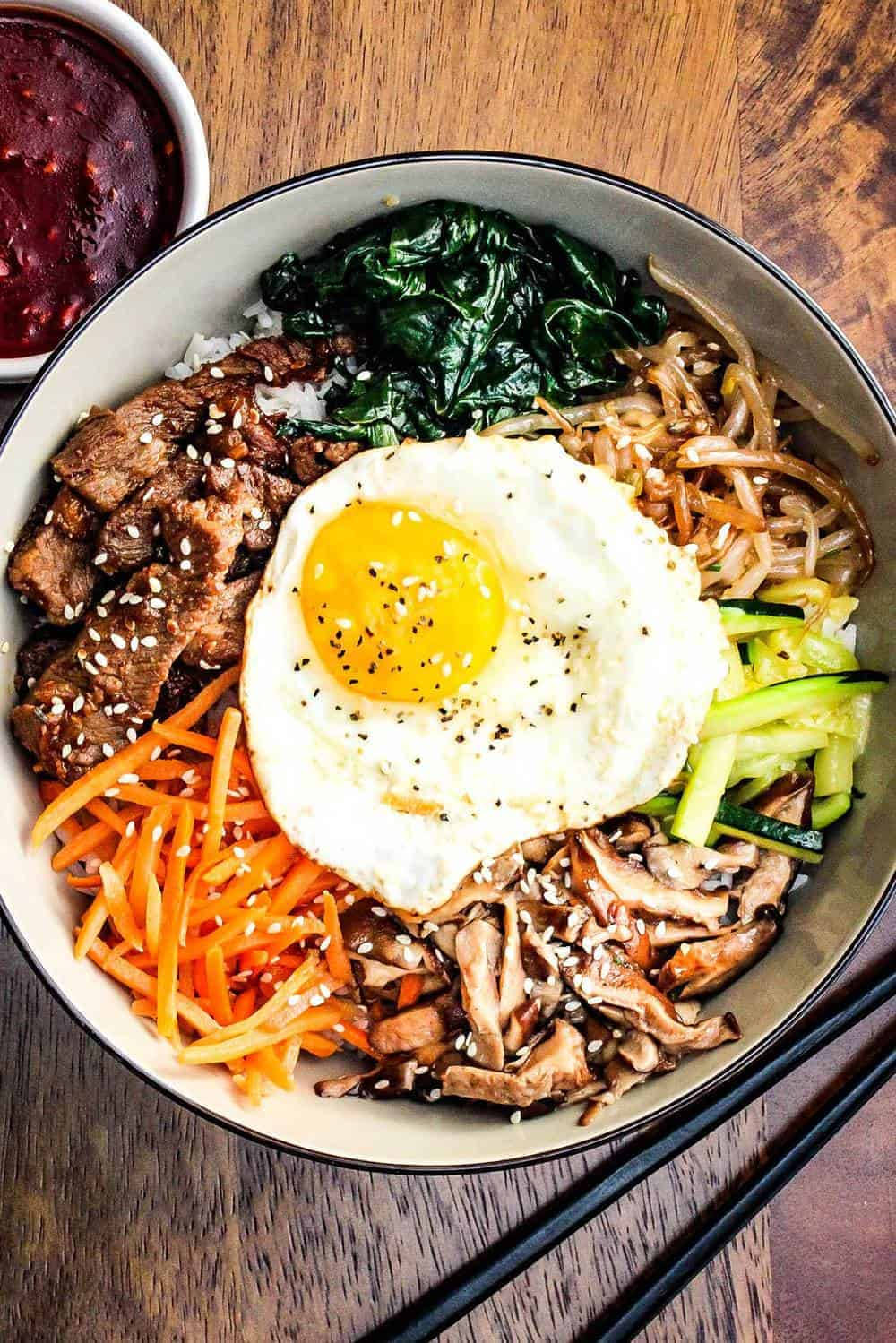 Bibimbap - A Delicious Medley Of Flavor Wallpaper