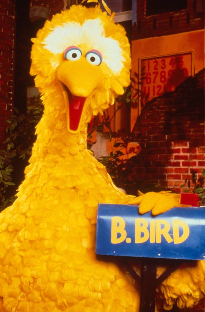 Big Bird Mailbox Wallpaper