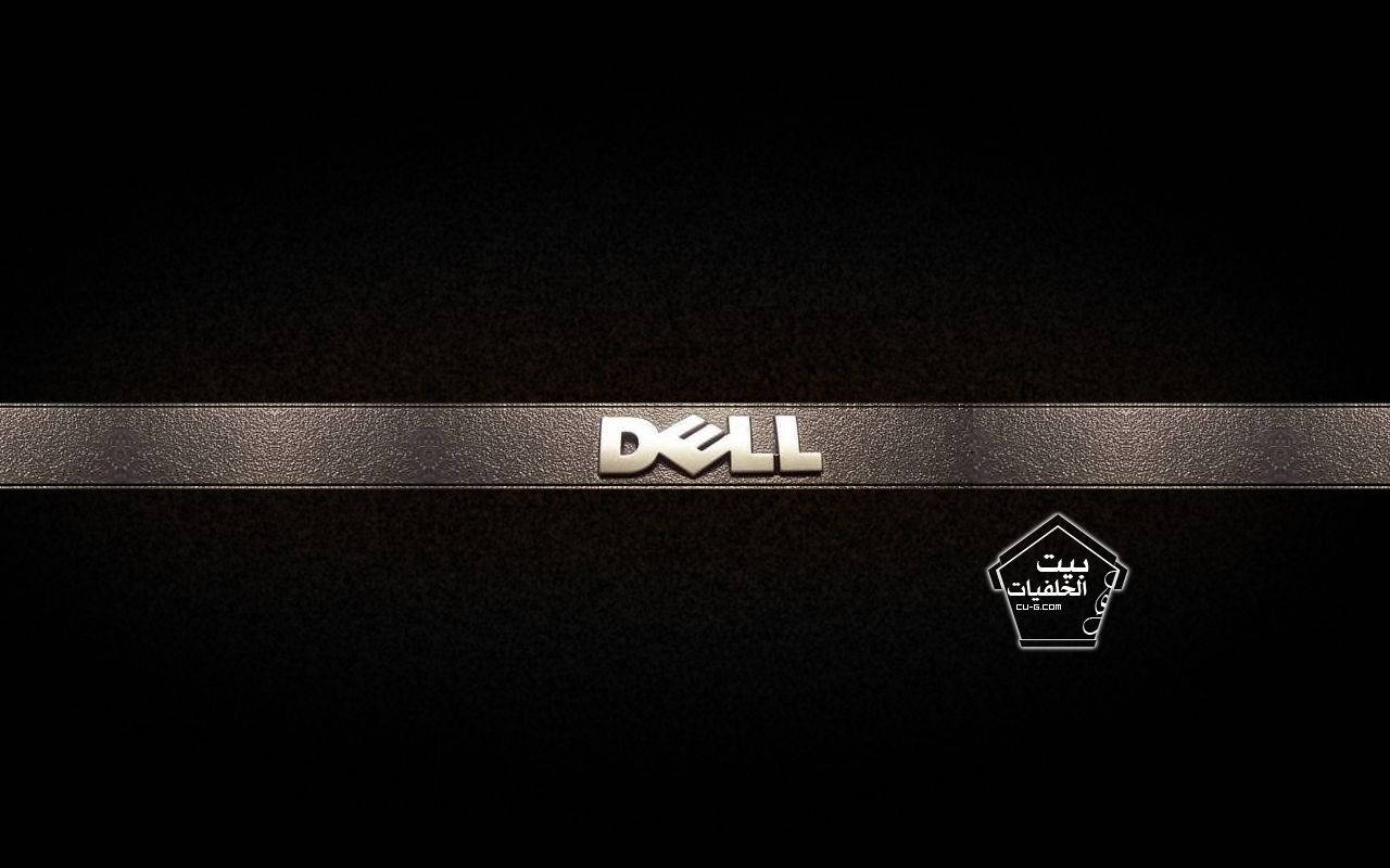 Black Dell Arabic Wallpaper