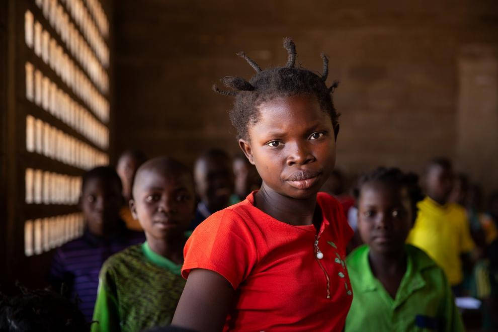 Black Kids In Central African Republic Wallpaper