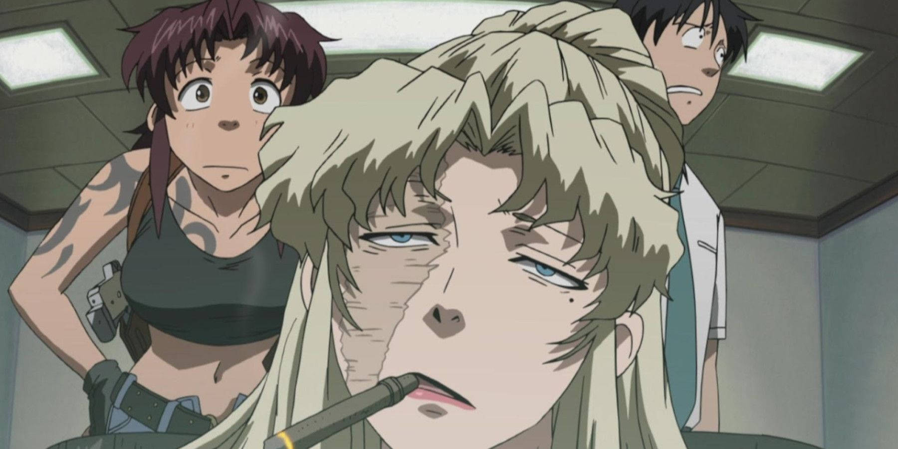 Black Lagoon Balalaika Revy Funny Faces Wallpaper