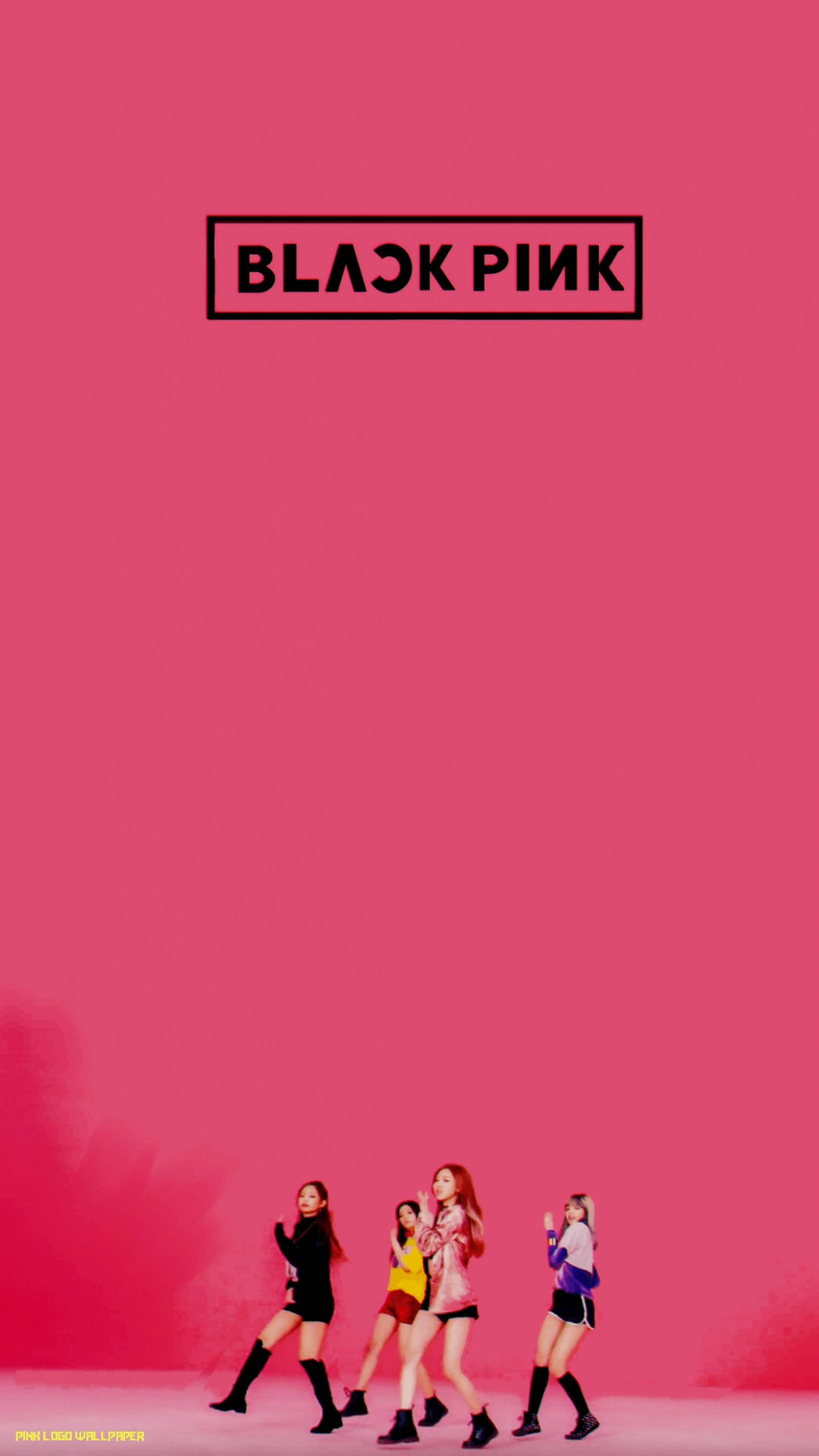 Blackpink Logo Ddu Du Ddu Du Wallpaper