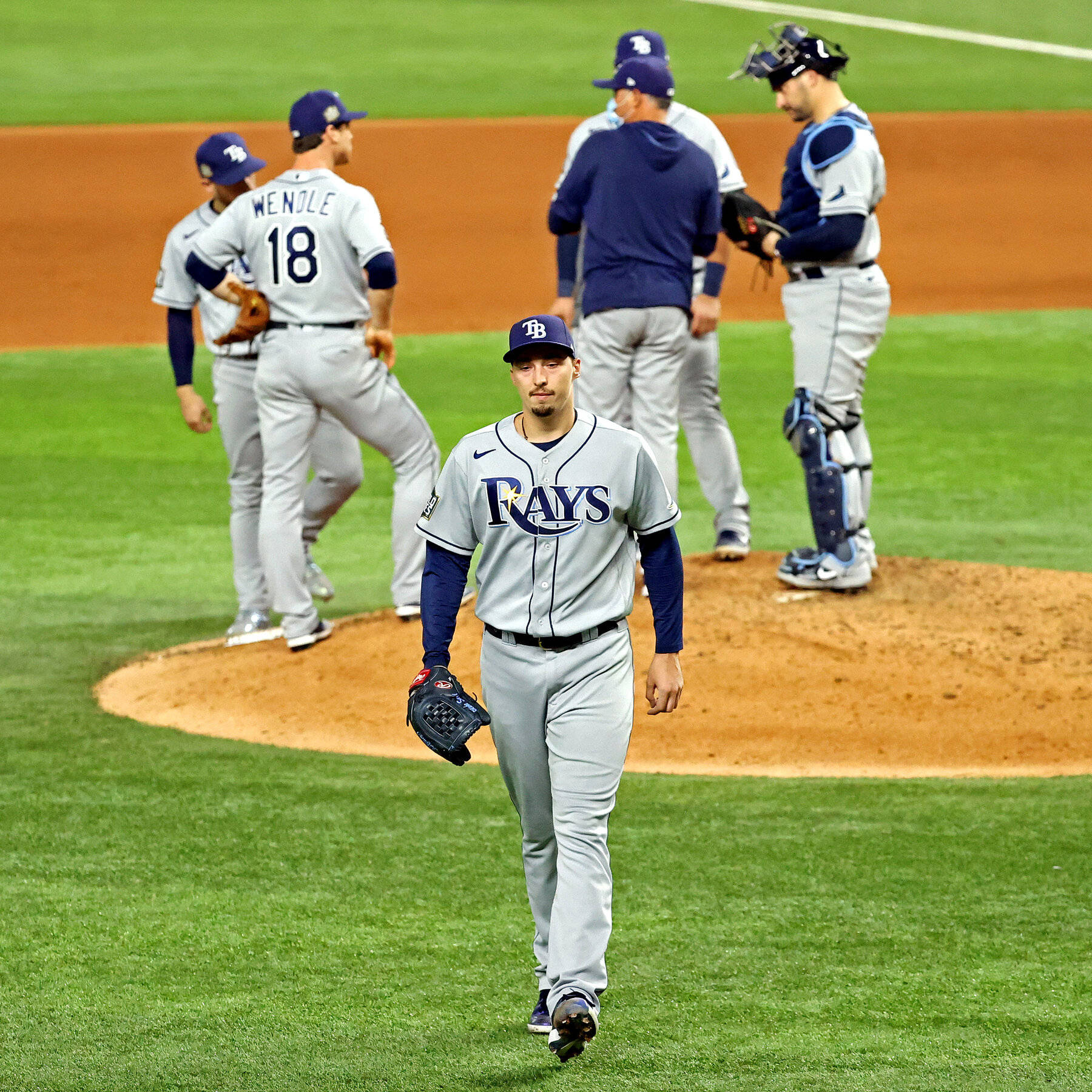 Blake Snell Walking Away Wallpaper