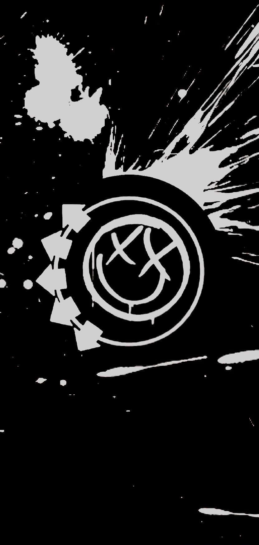 Blink182 Smiley Face Logo Wallpaper